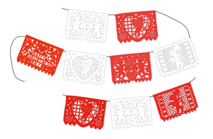 Valentine Papel Picado