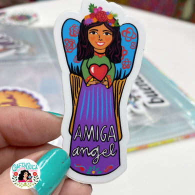 Amiga Angel Vinyl Sticker