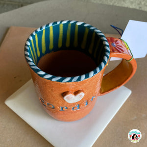 Gordita & Bonita hand built mug