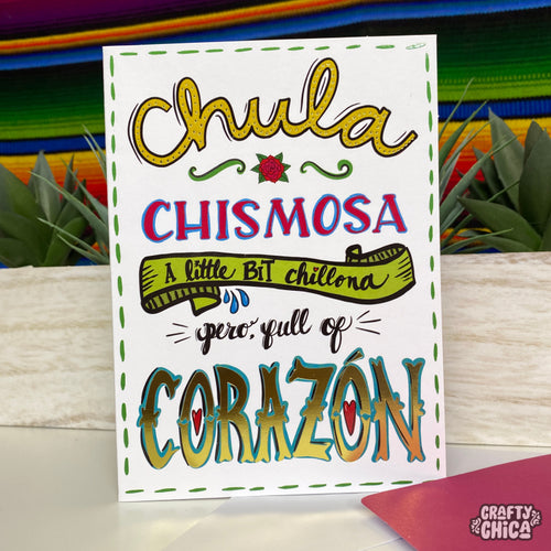 'Chula' Greeting Card