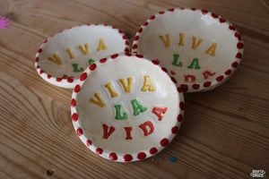 Viva la Vida Clay Ring Dish