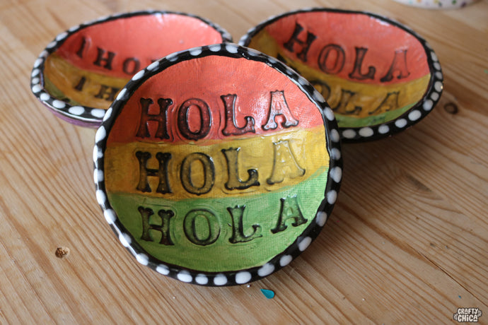 Hola Clay Ring Dish