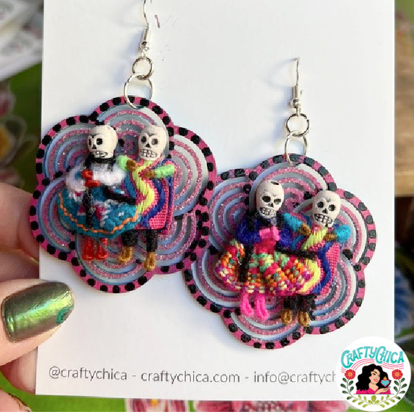 La Fiesta Day of the Dead Earrings -3