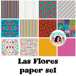 Crafty Chica Paper Set - Las Flores