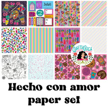 Crafty Chica Paper Set - Hecho con amor