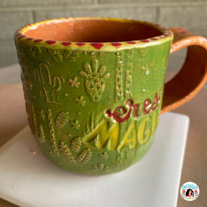 Eres Magia hand built mug