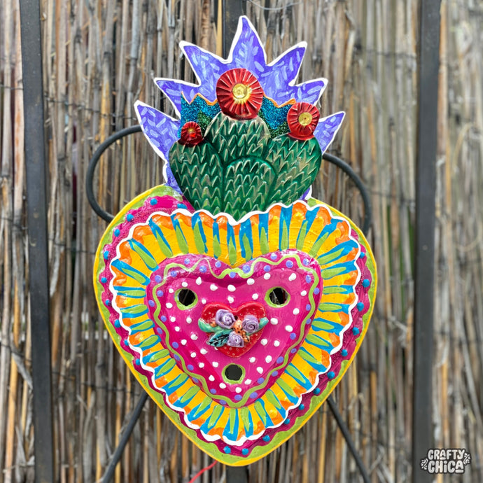 Corazon Wall Lantern: Nopalito