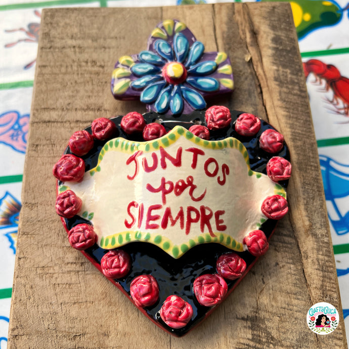 Ceramic Corazón: Juntos por siempe