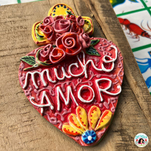 Ceramic Corazón: Mucho Amor