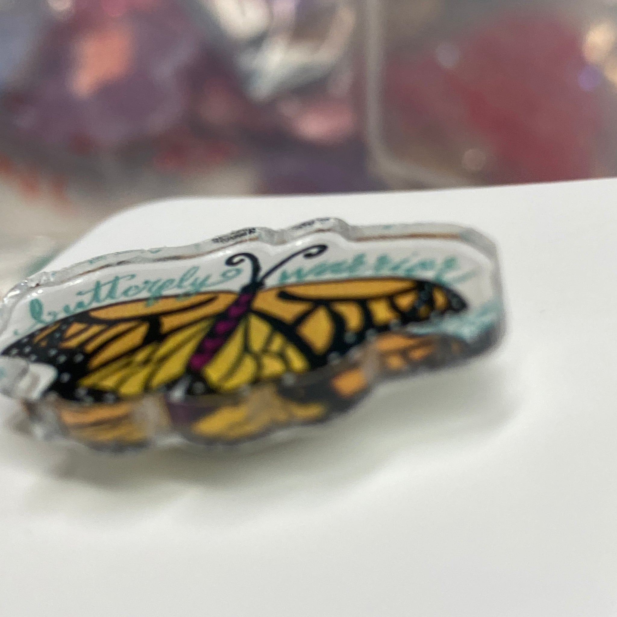 Butterfly Warrior Lapel Pin – CraftyChica