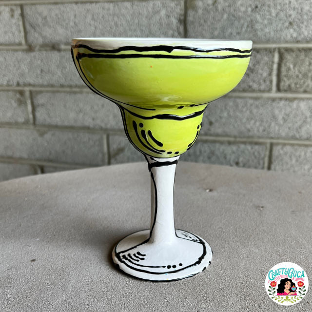 Painted Wine Glasses DIY - Crafty Chica