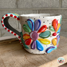 Rainbow Flower Mug 2