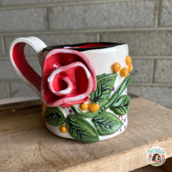 Jumbo Rose Mug