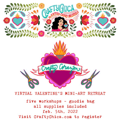 Crafty Corazón: Online Valentine Mini Craft Retreat!