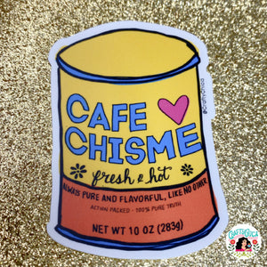 Cafe Chisme Vinyl Sticker