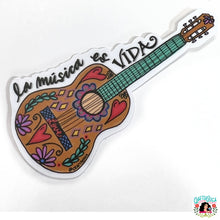 La musica es vida Sticker