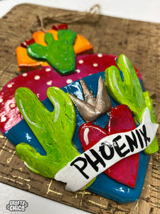 Corazón Wall Pocket: "Phoenix"